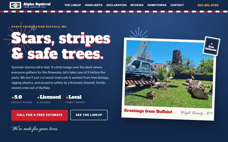 Preview of the Fourth of July theme